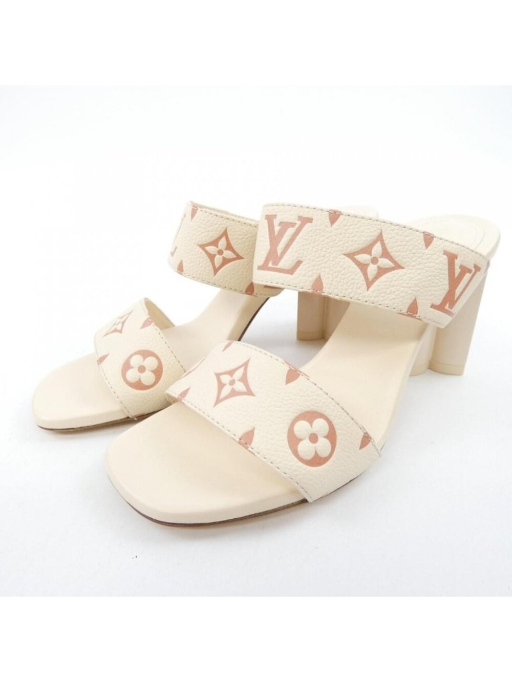 ★SOLD★ Louis Vuitton Silhouette Line Sandals - Picture 3 of 6
